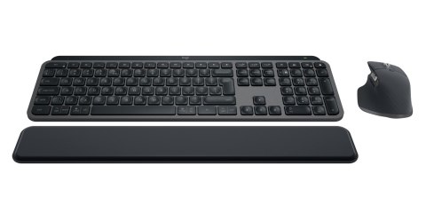 Logitech MX Keys combo for Business Gen 2 klawiatura Dołączona myszka Biuro RF Wireless + Bluetooth QWERTY Amerykański międzynar