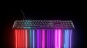Klawiatura CORSAIR Tas K55 CORE BLACK RGB, Gumowa kopuła, Mechaniczna, USB