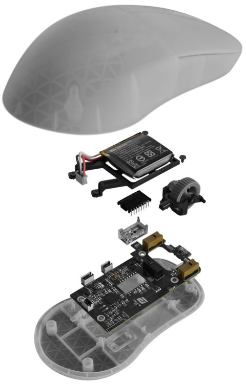 Mysz do gier Endgame Gear XM2w 4k v2 - White Frost