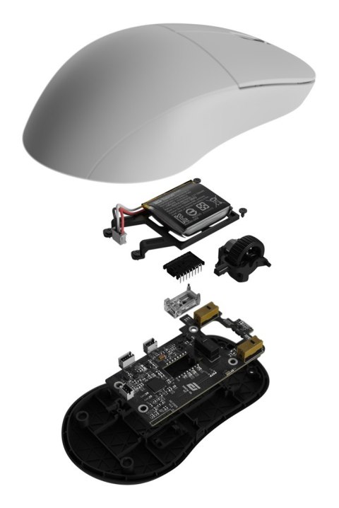 Mysz do gier Endgame Gear XM2w 4k v2 - biała