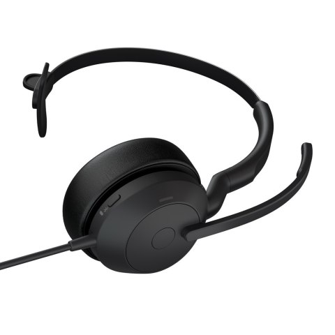 Jabra 25089-889-999 słuchawki/zestaw słuchawkowy Przewodowa Opaska na głowę Biuro/centrum telefoniczne USB Typu-A Czarny