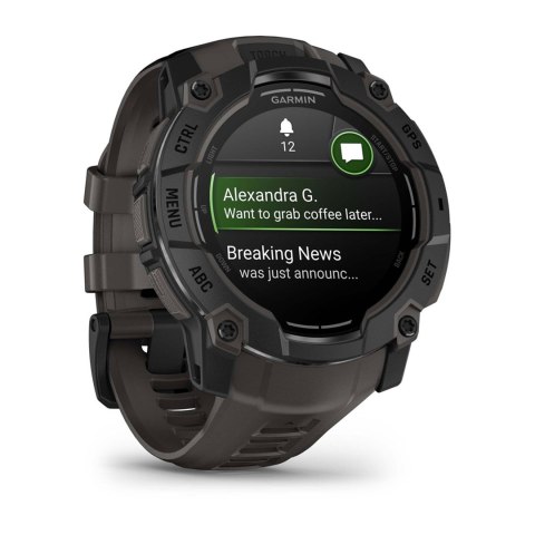 Zegarek Garmin Instinct 3, 50mm AMOLED Black