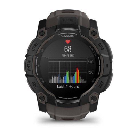 Zegarek Garmin Instinct 3, 50mm AMOLED Black