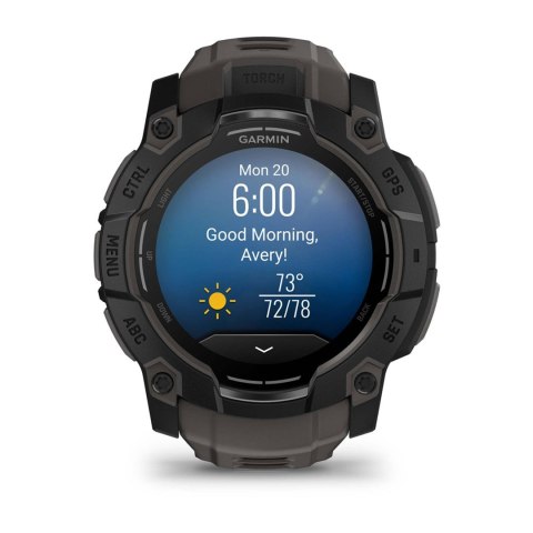 Zegarek Garmin Instinct 3, 50mm AMOLED Black