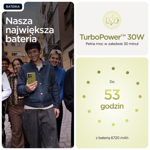Motorola Moto G86 Power 5G 12/256GB Pantone Golden Cypres (WYPRZEDAŻ)