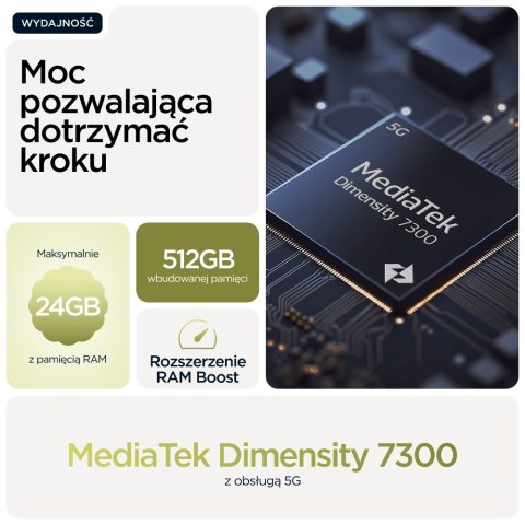 Motorola Moto G86 Power 5G 12/256GB Pantone Golden Cypres (WYPRZEDAŻ)