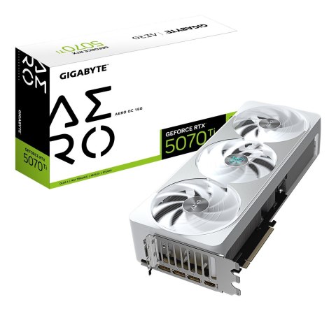 GIGABYTE GeForce RTX 5070 Ti AERO OC 16G NVIDIA 16 GB GDDR7