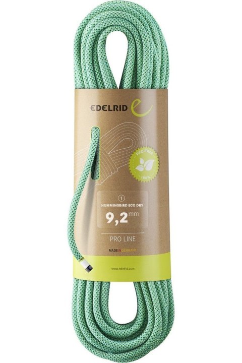 Lina hummingbird eco dry 9,2mm 60m icemint-citrus EDELRID