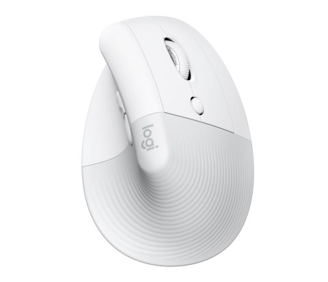 Logitech Mysz LIFT FOR BUSINESS - OFF-WHITE/PALE GREY