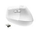 Logitech Mysz LIFT FOR BUSINESS - OFF-WHITE/PALE GREY