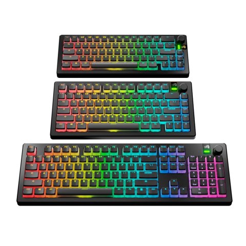 Glorious Gaming GLO-KB-ACC-KC-GPBT-AURA-BLK-US części do urządzeń wejściowych Nakładki na przyciski klawiatury