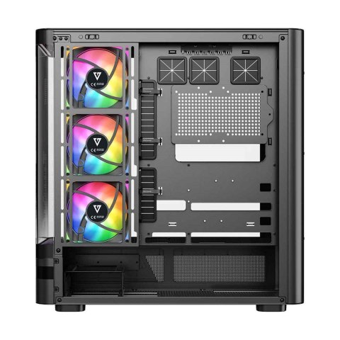 MODECOM OBUDOWA VOLCANO AQ 200 ARGB MIDI CZARNA