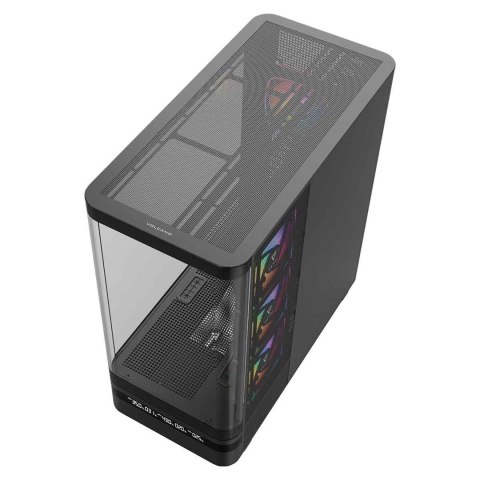 MODECOM OBUDOWA VOLCANO AQ 200 ARGB MIDI CZARNA