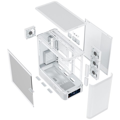 MODECOM OBUDOWA VOLCANO AQ 500 ARGB MIDI BIAŁA