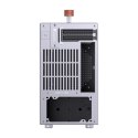 Obudowa PC Jonsbo T6 Mini-Tower, Mini-ITX, szkło hartowane, drewno - srebrna