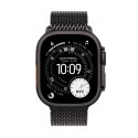 Zegarek Apple Watch Ultra 3 (2025) 5G 49mm Black Titanium Case z czarną pętlą M z Dark Titanium Milanese Loop M -