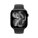 Apple Watch S11 Aluminiowy Cellular 46mm Diamantschwarz (Sportarmband schwarz) M/L