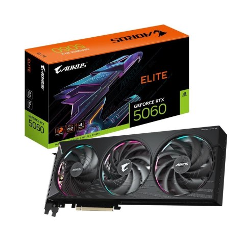 GIGABYTE AORUS GeForce RTX 5060 ELITE 8G NVIDIA 8 GB GDDR7