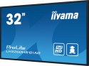 Monitor wielkoformatowy iiyama LH3260HS-B1AG A 80cm (31.5") LED Wi-Fi 500 cd/m2 Full HD Android 11 24/7 Czarna