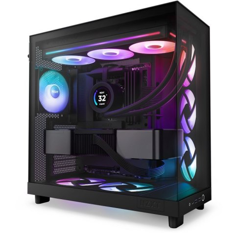 NZXT RF-U36HF-B1 system chłodzenia komputerów Obudowa komputera Wentylator 36 cm Czarny