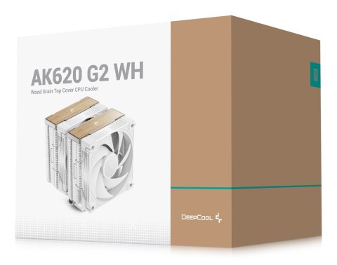 DeepCool AK620 G2 WH Procesor Chłodnica powietrza 12 cm Biały 1 szt.