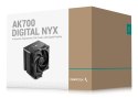 DeepCool AK700 Digital NYX Procesor Chłodnica powietrza 12 cm Czarny 1 szt.