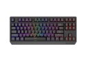 GENESIS Thor 230 TKL klawiatura Gaming USB + RF Wireless + Bluetooth QWERTY Szary