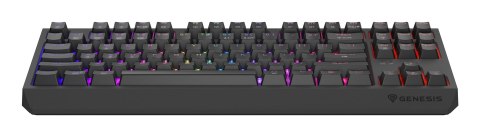 GENESIS Thor 230 TKL klawiatura Gaming USB + RF Wireless + Bluetooth QWERTY US English Czarny