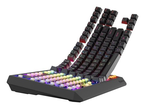 GENESIS Thor 230 TKL klawiatura Gaming USB + RF Wireless + Bluetooth QWERTY US English Czarny