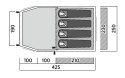 Namiot 4-osobowy Easy Camp Hemsedal 4