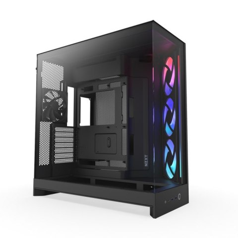 Obudowa NZXT H9 FLOW RGB (2025) MIDI Tower z oknem czarna