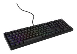 Klawiatura GENESIS THOR 404 Uniwersalne USB QWERTY Angielski Czarny