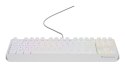 Klawiatura GENESIS Thor 230 TKL Gaming USB QWERTY US English Biały