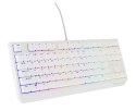 Klawiatura GENESIS Thor 230 TKL Gaming USB QWERTY US English Biały