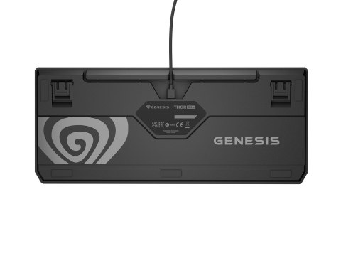 Klawiatura GENESIS Thor 230 TKL Gaming USB + RF Wireless + Bluetooth QWERTY Czarny