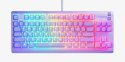 Klawiatura SteelSeries Apex 3 TKL US, kolor lawendowy