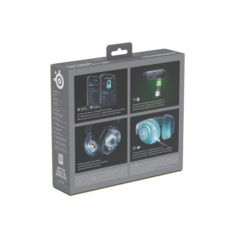 Słuchawki Steelseries Arctis Nova 3X Wireless for Xbox, Aqua