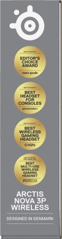 Słuchawki Steelseries Arctis Nova 3P Wireless for Playstation, Aqua