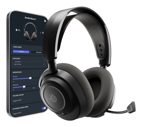 Słuchawki Steelseries Arctis Nova 7X Gen 2, Black