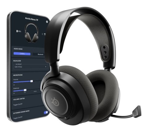 Słuchawki Steelseries Arctis Nova 7P Gen 2, Black