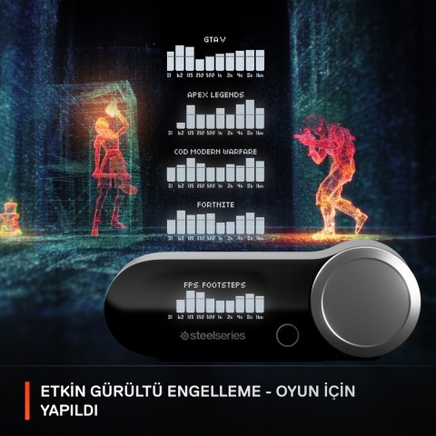 Steelseries 61525 słuchawki/zestaw słuchawkowy Przewodowa Opaska na głowę Gaming USB Type-C Biały