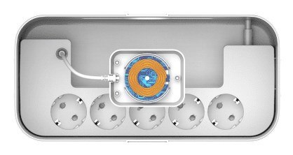 Listwa antyprzepięciowa Energizer z zabezpieczeniem EPB2500W03EU