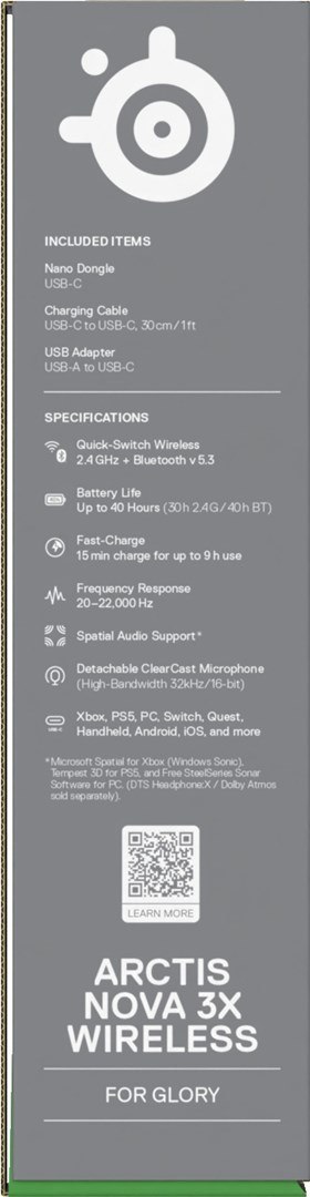 Słuchawki Steelseries Arctis Nova 3X Wireless for Xbox, Levander