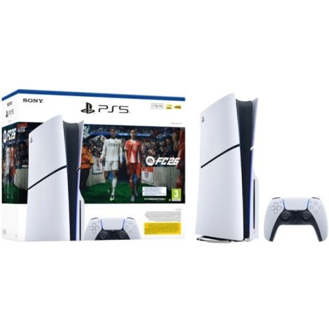 Sony PlayStation 5 SLIM Disc 1TB + FC26 white