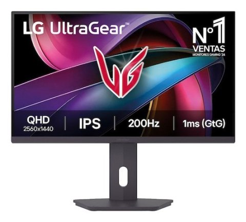 LG 27G610A-B monitor komputerowy 68,6 cm (27") 2560 x 1440 px Quad HD LCD Czarny