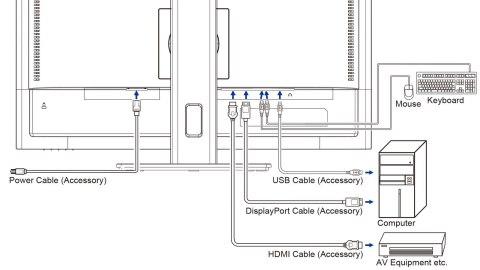 Monitor 27" iiyama ProLite XUB2797QSU-B2 - Płaski ekran - 68,6 cm
