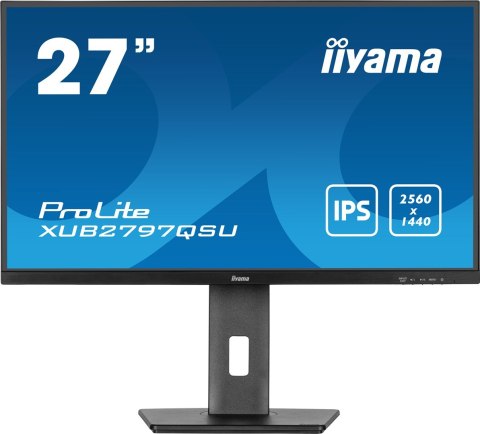 Monitor 27" iiyama ProLite XUB2797QSU-B2 - Płaski ekran - 68,6 cm
