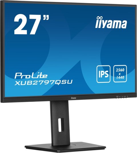 Monitor 27" iiyama ProLite XUB2797QSU-B2 - Płaski ekran - 68,6 cm