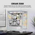 Obudowa Corsair 3500X LXR LINK Tempered Glass Mid-Tower, White
