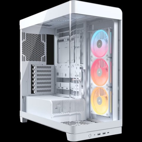 Obudowa Corsair FRAME 4500X LX-R RGB Tempered Glass Mid-Tower, White